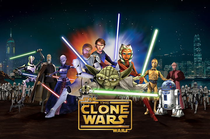 the Clone Wars Kommer Till Netflix