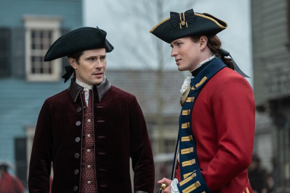 David Berry som Lord John Grey och Charles Vandervaart som William Ransom