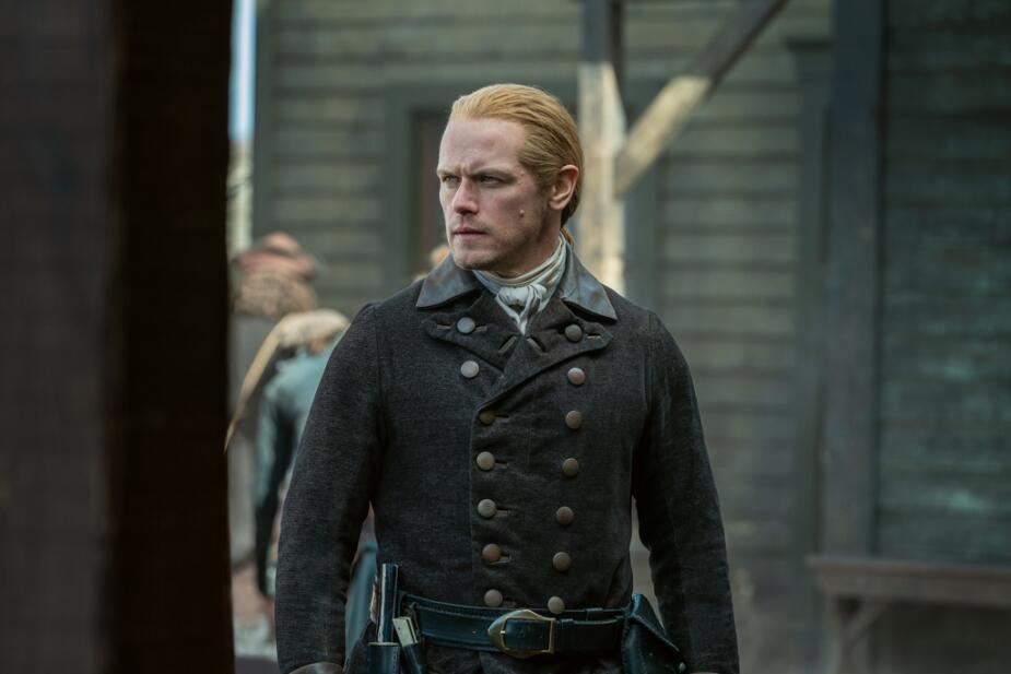 Sam Heughan som Jamie Fraser