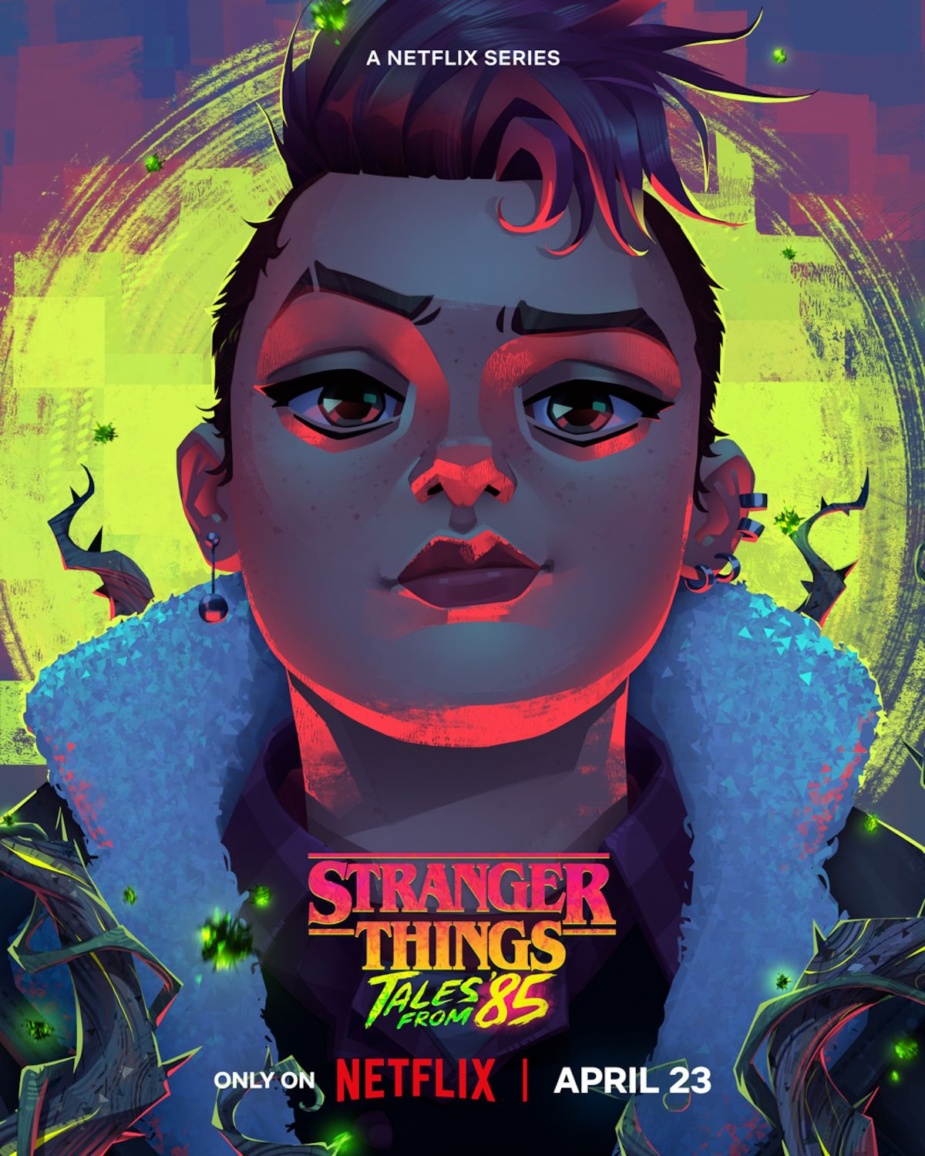 Poster för Nikki Baxter i Stranger Things: Tales From ’85. Bild: Netflix.