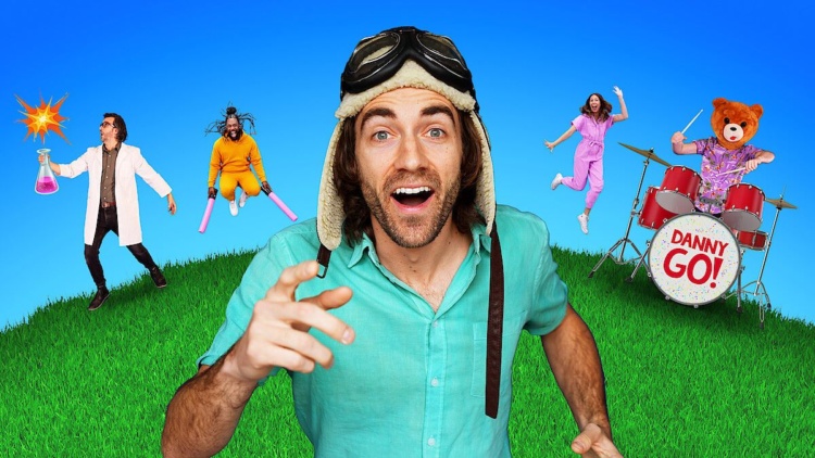 Danny Go på Netflix: musik och rörelse för barn